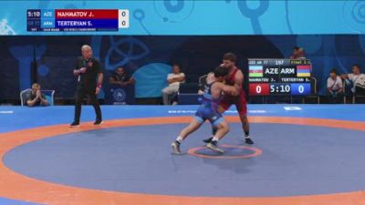 77 kg Finals 1-2 - Javidan Nahmatov, Azerbaijan vs Samvel Terteryan, Armenia