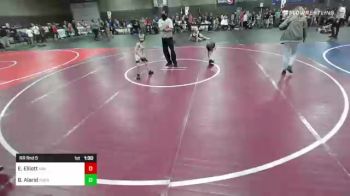 53 lbs Rr Rnd 5 - Evan Elliott, Abilene vs Bradley Alarid, Pueblo County Wrestling