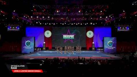 Off Main All Stars - Rage [2026 L6 Limited Senior XSmall Prelims] 2026 The Cheerleading Worlds