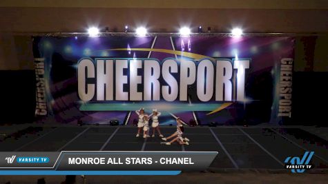 Monroe All Stars - Chanel [2022 L1.1 Youth - PREP Day 1] 2022 CHEERSPORT: Lancaster Classic