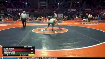 2A 113 lbs Cons. Round 3 - Luke Reddy, Deerfield (H.S.) vs Olin Walker, Chicago (St. Patrick)