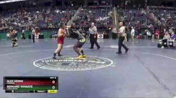 2A 220 lbs Cons. Round 3 - Alex Kerns, Madison vs Bernard Wingate, Lincolnton