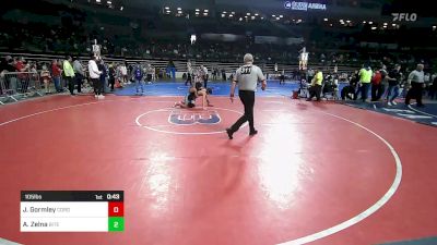 105 lbs Quarterfinal - Joshua Gormley, Cordoba Trained vs Alexander Zelna, Bitetto Trained Wrestling