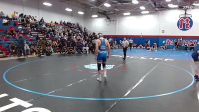 165 lbs Finals (2 Team) - Issac Leppert, Mount St. Joseph vs Clayton McDonough, Luther