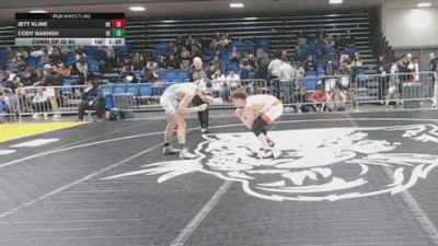 113 lbs Consi Of 32 #2 - Jett Kline, OK vs Cody Bakhsh, DE
