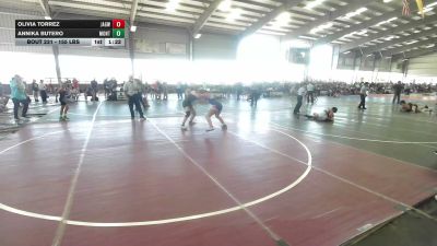 155 lbs Semifinal - Olivia Torrez, JagWay vs Annika Butero, Monte Vista Takedown Club