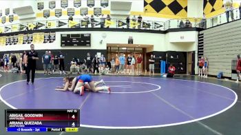 136 lbs 5th Place Match - Abigail Goodwin, Unattached vs Ariana Quezada, Unattached