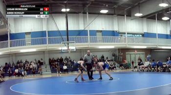 174 lbs Round 2 (8 Team) - Logan McMullen, Henry Ford College vs Aiden Schuldt, Harper College