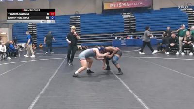 131 lbs Champ. Round 2 - Laura Ruiz Diaz, Presbyterian vs Janida Garcia, Emmanuel University