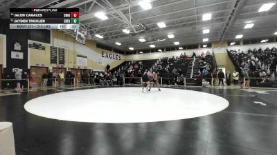 215 lbs Consi Of 8 #1 - Jalen Canales, South Windsor vs Jayden Troxler, Enfield