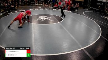 160 lbs Cons. Round 2 - Kai Sanchez, Girard Hs vs James Soltis, Youngsville Hs