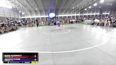 138 lbs Round 2 (8 Team) - Quinn McDermott, Louisiana vs Keeghan Clouse, Nebraska