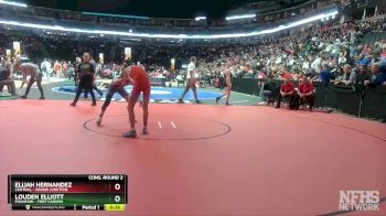 106-5A Cons. Round 2 - Louden Elliott, Fountain - Fort Carson vs Elijah Hernandez, Central - Grand Junction