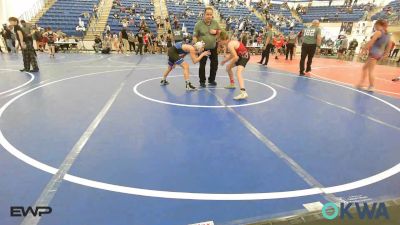 106 lbs Rr Rnd 5 - Tyler Ward, Locust Grove Youth Wrestling vs Caden Bowling, Blackwell Wrestling Club