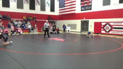 120 lbs Quarterfinal - Brayleigh Gardner, BCLUW-SH vs Alivia Woodring, Sumner-Fredericksburg