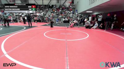 70 lbs Rr Rnd 2 - Otto Vuocolo, Keystone Kids Wrestling Club vs Daxton Deckard, Raw Wrestling Club