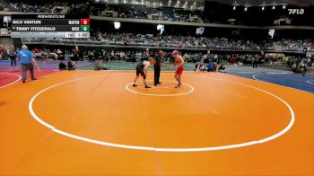 6A 144 lbs Quarterfinal - Timmy Fitzgerald, Rockwall vs Nico Venturi, Arlington Martin