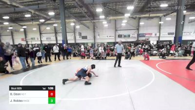 130 lbs Rr Rnd 3 - Bison Dean, No Team vs Jayce Robles, Madera WC