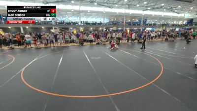 113 lbs Champ. Round 2 - Brody Ashley, Unattached vs Jase Sensor, Unattached