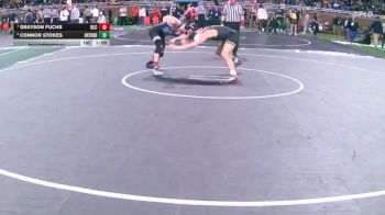 D1-150 lbs Quarterfinal - Grayson Fuchs, Detroit Catholic Central vs Connor Stokes, Oxford