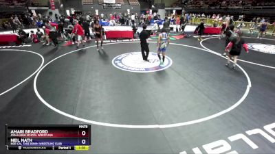 175 lbs Cons. Round 4 - Amari Bradford, Ayala High School Wrestling vs Neil Nath, Nor Cal Take Down Wrestling Club