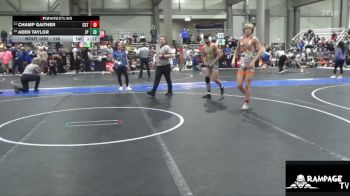 126 lbs Cons. Round 2 - Champ Gaither, CSTC vs Aden Taylor, Jr. Panther