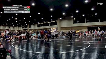132 lbs Round 1 (6 Team) - Leonardo Perdomo, Elevation WC #2 vs Ephram Ormiston, Team Rich Habits White