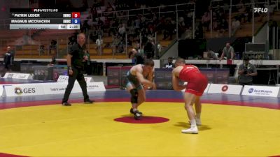 74kg Semifinal - Patrik Leder, Burnaby Mountain Wrestling Club vs Magnus McCrackin, Burnaby Mountain Wrestling Club