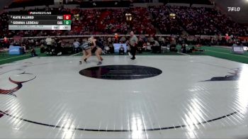 G 152 lbs 5th Place Match - Gemma Lebeau, Eagle vs Kate Allred, Preston