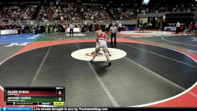 Cons. Round 1 - Aileen Rueda, Crete Girls vs Hayden Marks, Bridgeport Girls