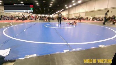 60 lbs Rr Rnd 4 - Adalena Chay, Shelton Wrestling Academy K-6 vs Kadence McDowell, SOTM Little