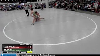 150 lbs Champ. Round 1 - Kai Sachs, Glendora High School Wrestling vs Colin Sesker, Team Valley Wrestling Club