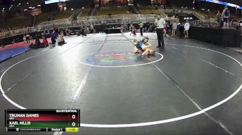 86 lbs Quarterfinal - Truman Dames, RPA vs Kael Hillis, GKA