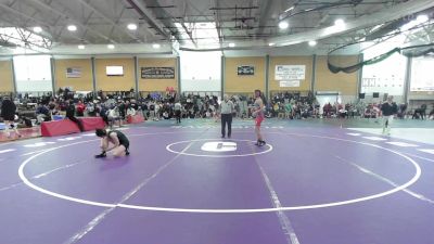 114 lbs Quarterfinal - Elliana Selearis, Nonnewaug vs Noah Edwards, Duxbury