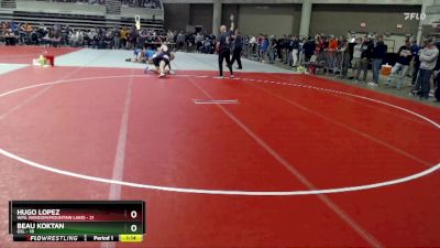 135 lbs Cons. Round 1 - Beau Koktan, GSL vs Hugo Lopez, WML (Windom/Mountain Lake)