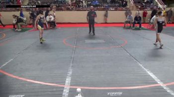 80_B lbs 3rd Place - Kasey Kennedy, Bangor vs Colin Logue, Great Valley