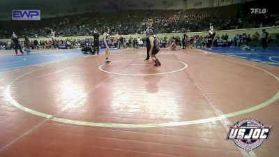 75 lbs Consi Of 8 #2 - Albie Cook, Hoisington Jr Cardinals vs Lane Spexarth, Brawlers