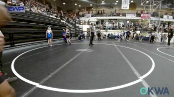 85 lbs Consi Of 4 - Asher Lapp, Newcastle Youth Wrestling vs Joseph Mattheisen, Standfast OKC