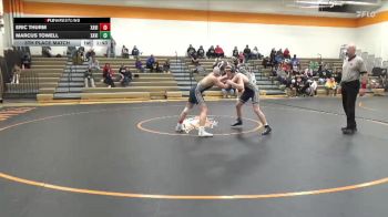 150 lbs 5th Place Match - Marcus Towell, Xavier, Cedar Rapids vs Eric Thurm, Xavier, Cedar Rapids