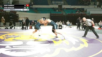 285 lbs Final - Rody Barnett, Christ Church vs Jose Morales, Aynor