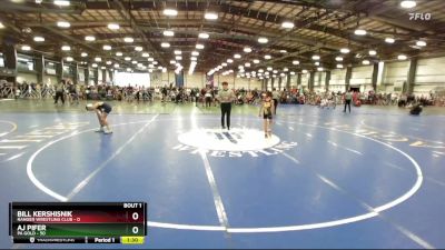 84 lbs Rd# 1 9:00am Friday - AJ Pifer, PA Gold vs Bill Kershisnik, Ranger Wrestling Club