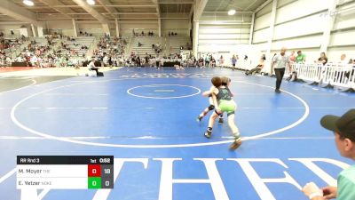 65 lbs Rr Rnd 3 - Max Moyer, The Hunt Wrestling Club Orange vs Ethan Yetzer, Noke Wrestling RTC