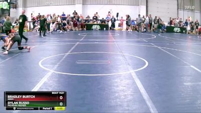 100 lbs Quarterfinal - Dylan Russo, Michigan Premier vs Bradley Burtch, NBWC