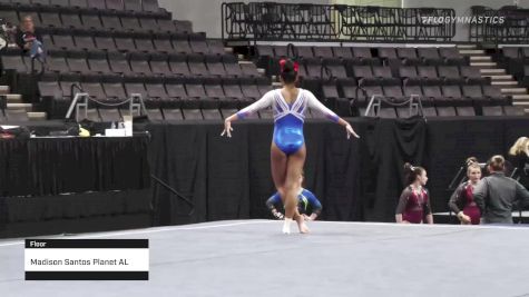 Madison Santos Planet AL - Floor - 2022 Elevate the Stage Huntsville presented by SportsMED & Crestwood