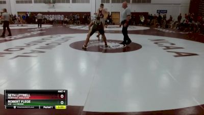 165 lbs Champ. Round 1 - Seth Littrell, Nebraska Wesleyan vs Robert Flege, UW - La Crosse