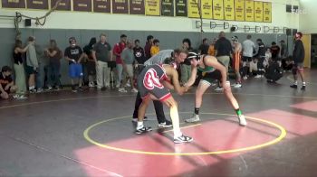 157 lbs Champ. Round 1 - Adrian Deleon, Fresno City College vs Anthony Rubio, Cuesta College