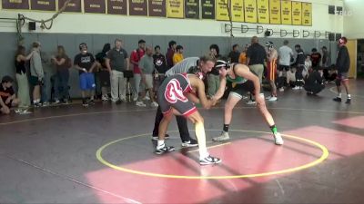 157 lbs Champ. Round 1 - Adrian Deleon, Fresno City College vs Anthony Rubio, Cuesta College