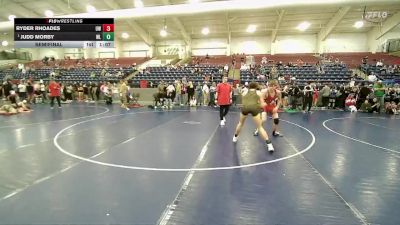 125 lbs Semifinal - Judd Morby, Sanderson Wrestling Academy vs Ryder Rhoades, Uintah Wrestling
