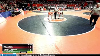 3A 150 lbs Semifinal - Will Denny, Chicago (Marist) vs Gavin Connolly, St. Charles (East)
