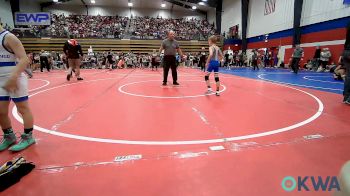 55 lbs Rr Rnd 2 - Jax O`Neil, Glenpool Warriors vs Kade Whitenack, Tiger Trained Wrestling